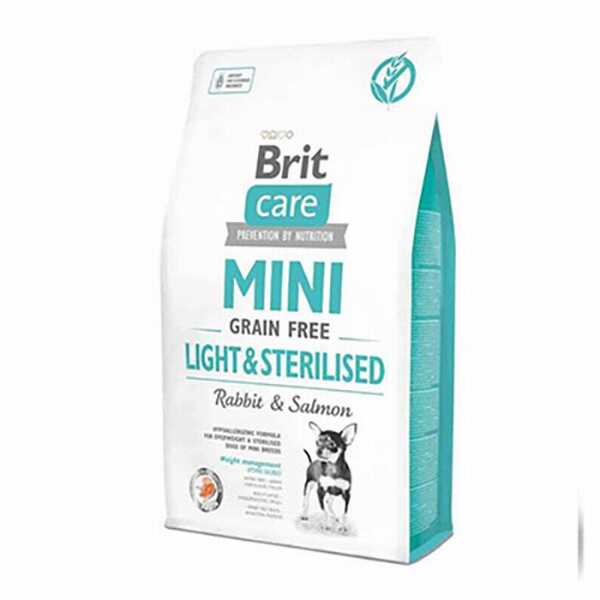 Brit Care Mini Light Sterilised Küçük Irk Tahılsız Köpek Maması