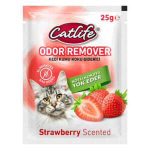 Catlife Kedi Kumu Koku Giderici Çilekli 25 Gr