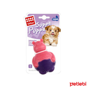 Gigwi Suppa Puppa Hipopotam Plastik Köpek Oyuncağı 9x6.5x5 Cm