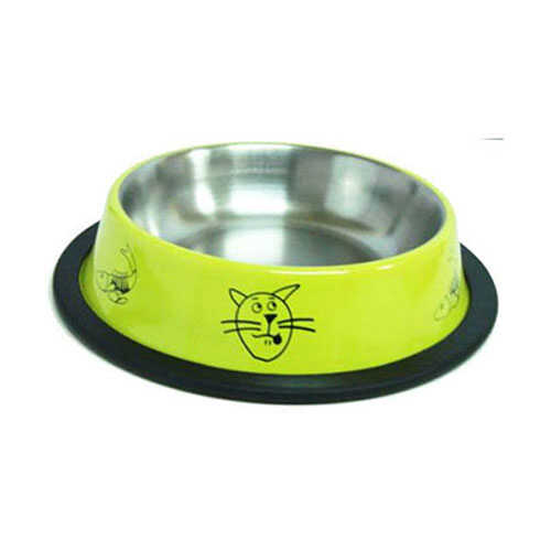 Kedi Metal Mama ve Su Kabı