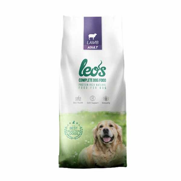 Leos Kuzu Etli Yetişkin Köpek Maması 15 Kg