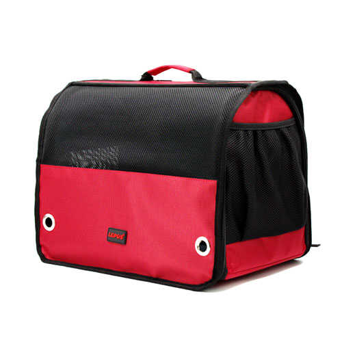Lepus Cool Backpack Kedi ve Köpek Taşıma Çantası Kırmızı 32x26x43 Cm