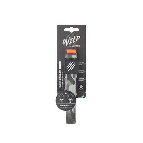 M-Pets Wild Jungle Köpek Boyun Tasması Medium 31-40 Cm