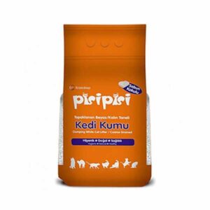 Pisipisi Sabun Kokulu Topaklanan Kalın Taneli Bentonit Kedi Kumu 2x10 Kg