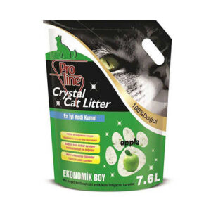 Proline Elma Aromalı Kristal Kedi Kumu 2x7,6 Lt