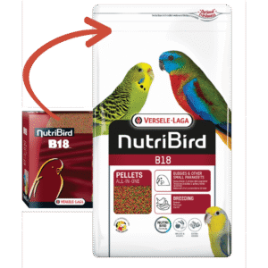 VERSELE-LAGA NutriBird B18 Muhabbet Kuşu Pelet Paraket Yemi 3kg