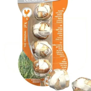 8in1 Delights Balls Tavuklu Çiğneme Topu Köpek Ödül Maması