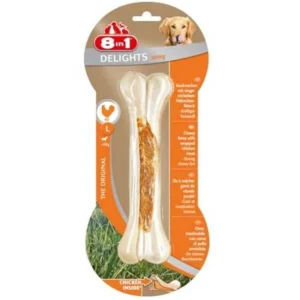 8in1 Delights Tavuklu Köpek Kemik Ödülü 130 Gr