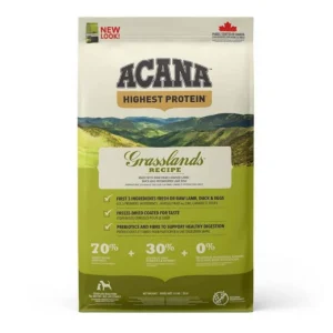 Acana Grasslands Kuzulu Ördekli ve Balıklı Tahılsız Yetişkin Köpek Maması 11,4kg