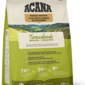 Acana Grasslands Tahılsız Kuzu Etli ve Sebzeli Yetişkin Köpek Maması