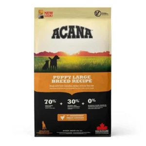 Acana Puppy Large Tahılsız Tavuklu ve Balıklı Büyük Irk Yavru Köpek Maması
