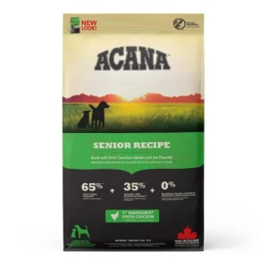 Acana Senior Tahılsız Tavuk ve Balıklı Yaşlı Köpek Maması