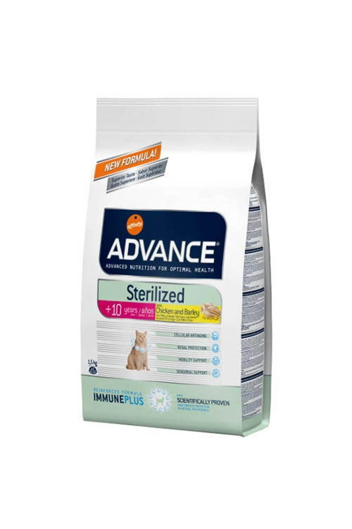 Advance Sterilised Senior +10 Yaş Kısırlaştırılmış Yaşlı Kedi Maması