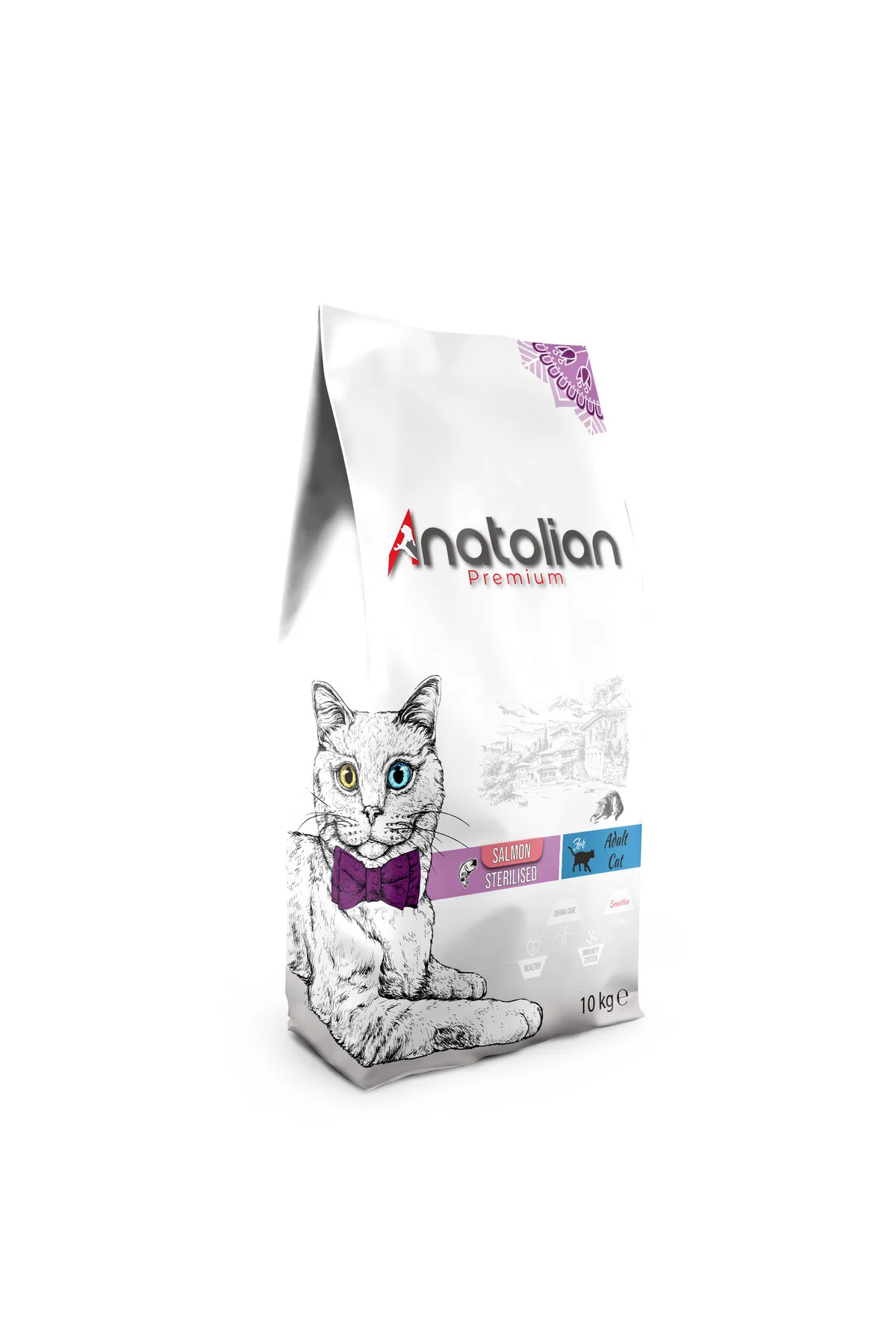 Anatolian Premium Somonlu Kısırlaştırılmış Kedi Maması 10 Kg