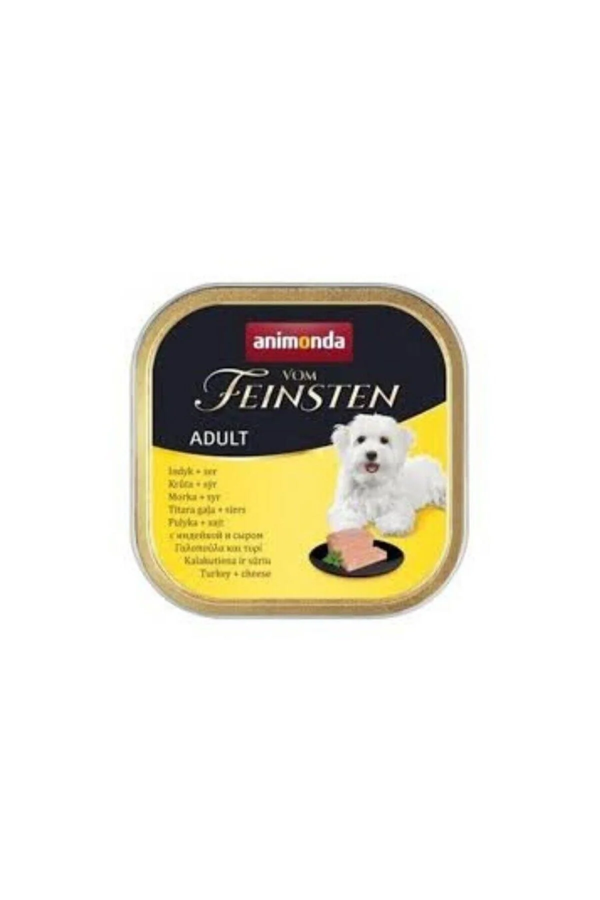 Animonda Light Hindili ve Peynirli Yetişkin Konserve Yetişkin Köpek Maması