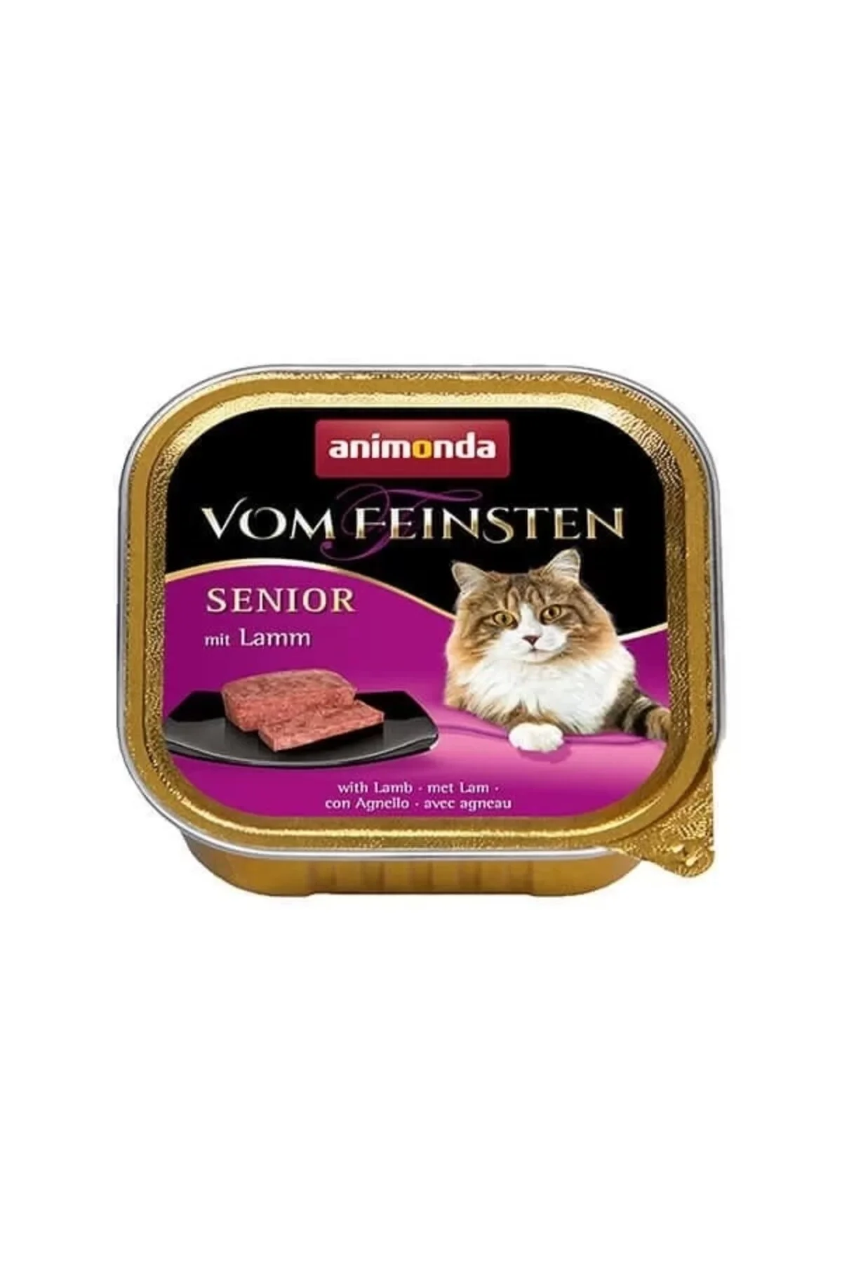 Animonda Senior Kuzu Etli Yaşlı Konserve Kedi Maması