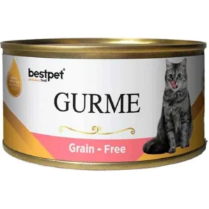 BestPet Gurme Jelly Somonlu Tahılsız Kısırlaştırılmış Kedi Konservesi 85 Gr