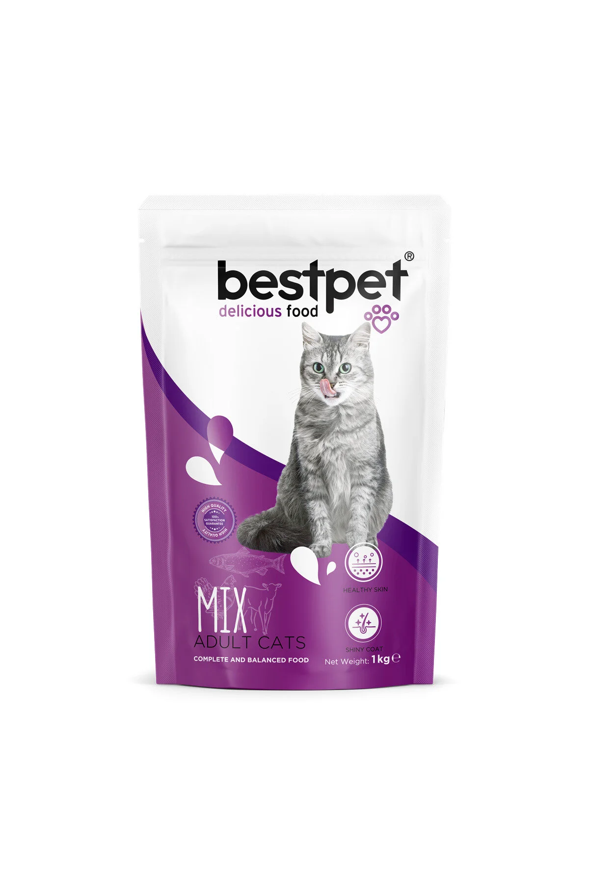 BestPet Mix Karışık Etli Yetişkin Kedi Maması 1kg