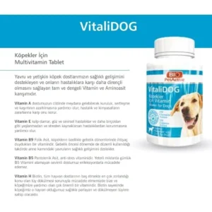 Bio PetActive Vitalidog Köpek Multivitamin Tablet 150 Tablet