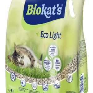 Biokats Eco Light Pelet Kedi Kumu 5 Lt