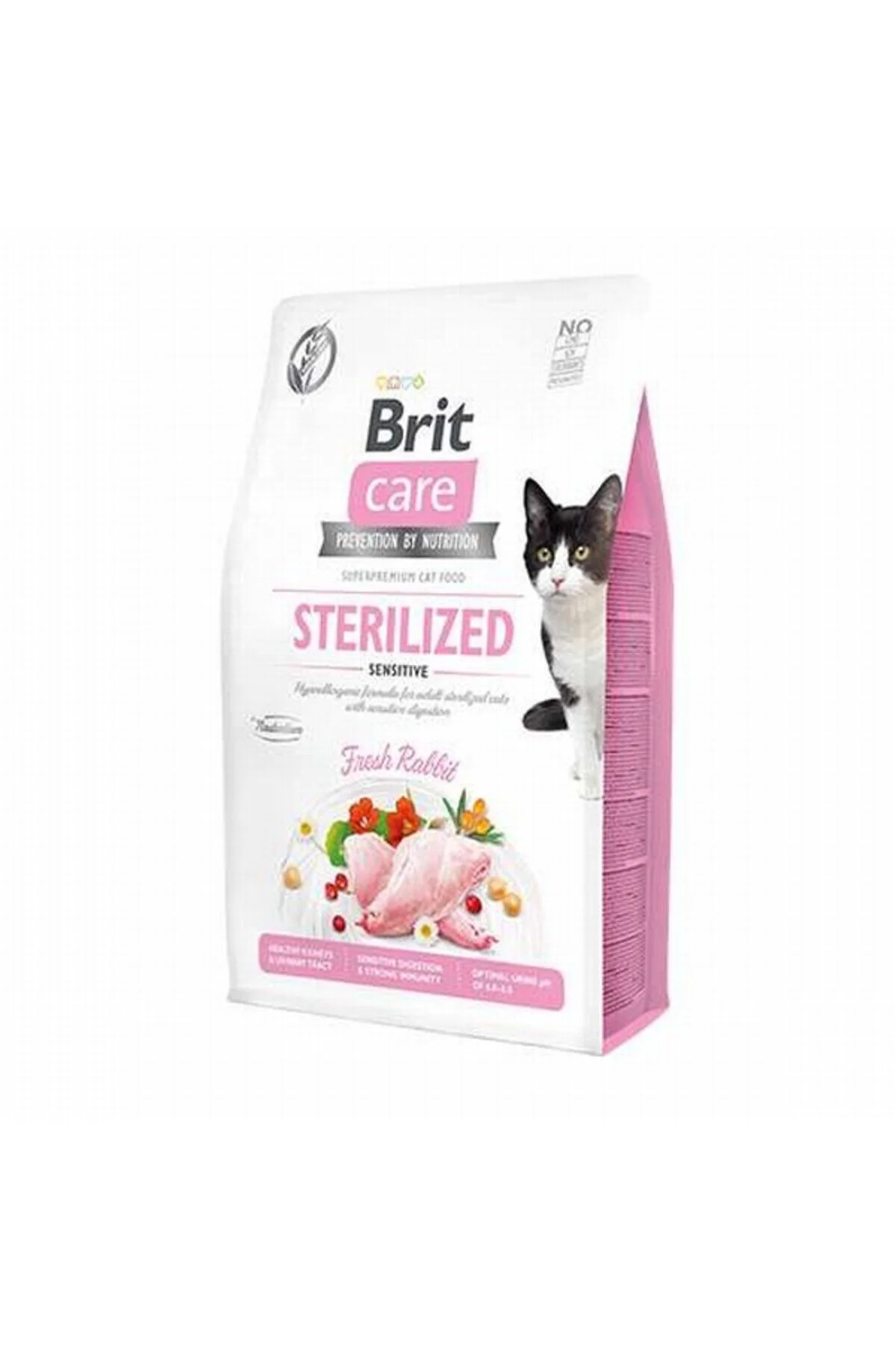 Brit Care Hypoallergenic Kilo Dengeleyici Ördekli Tahılsız Kısırlaştırılmış Kedi Maması 2 Kg