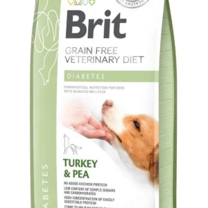 Brit Veterinary Diabetes Hindili ve Yumurtalı Yetişkin Köpek Maması