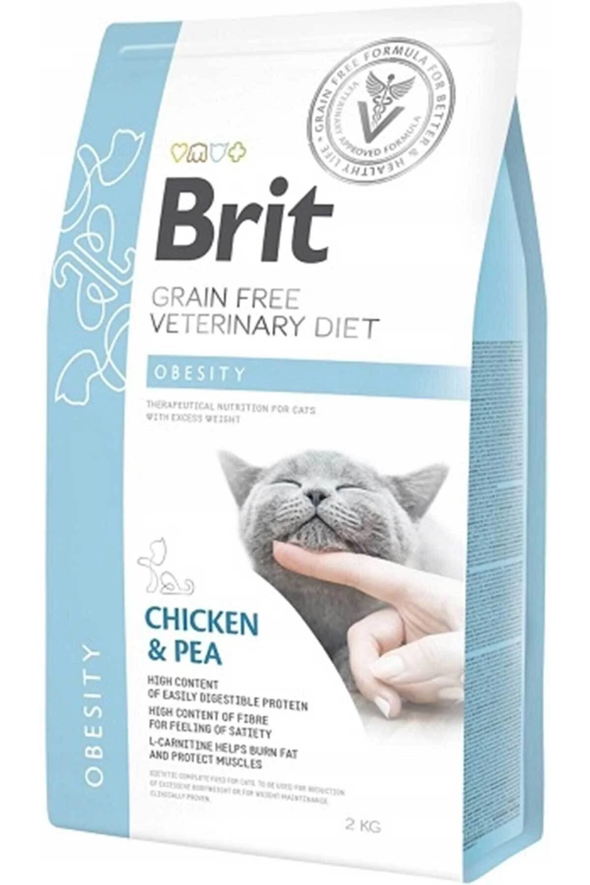 Brit Veterinary Diet Obesity Tavuklu Tahılsız Kilo Kontrolü Kedi Maması