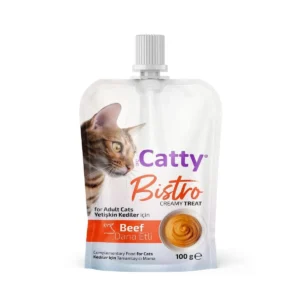 Catty Bistro Creamy Treat Dana Etli Kedi Ödül Maması 100gr