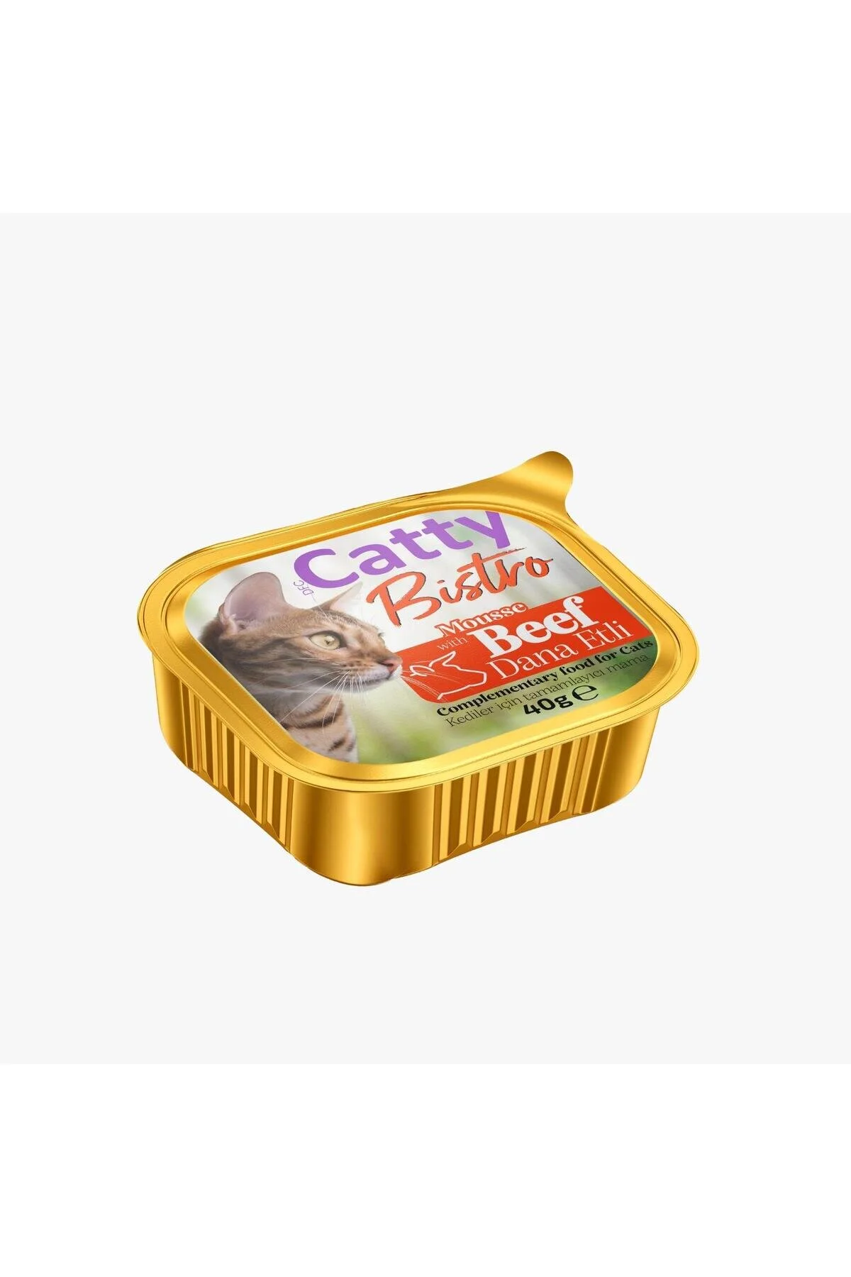 Catty Bistro Mousse Dana Etli Kedi Konservesi 40gr