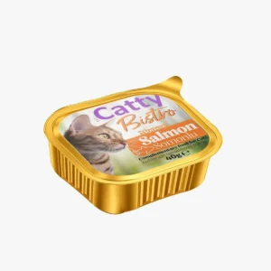 Catty Bistro Mousse Somonlu Kedi Konservesi 40gr