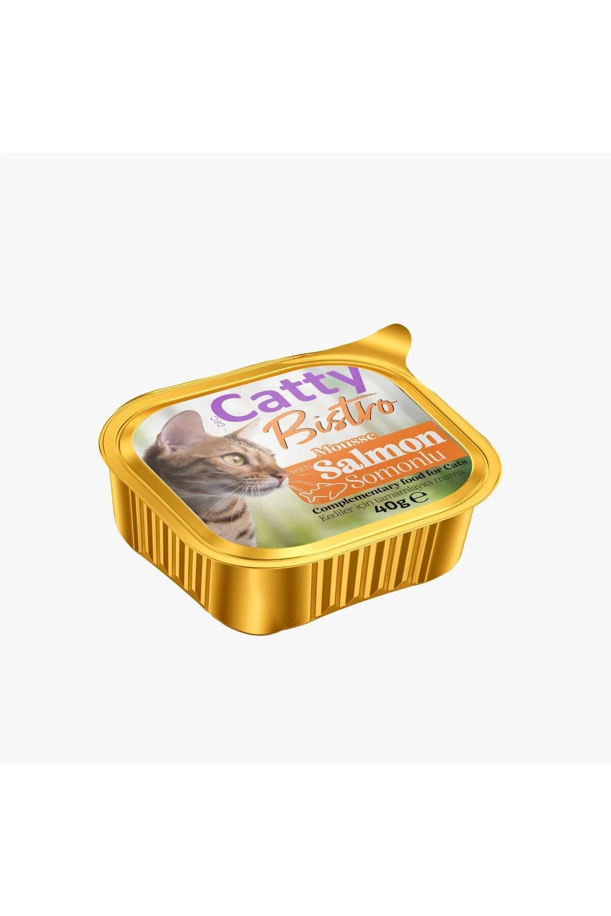 Catty Bistro Mousse Somonlu Kedi Konservesi 40gr