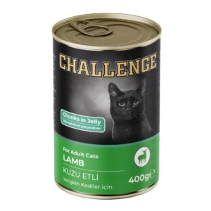 Challenge Jöle İçinde Kuzu Etli Yetişkin Kedi Konservesi 400gr