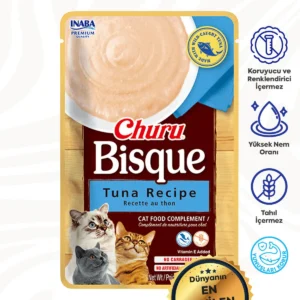 Ciao Bisque Ton Balıklı Sıvı Krema Kedi Ödülü