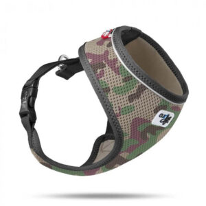 Curli Basic Harness Air-Mesh Camo Köpek Göğüs Tasması [XL]