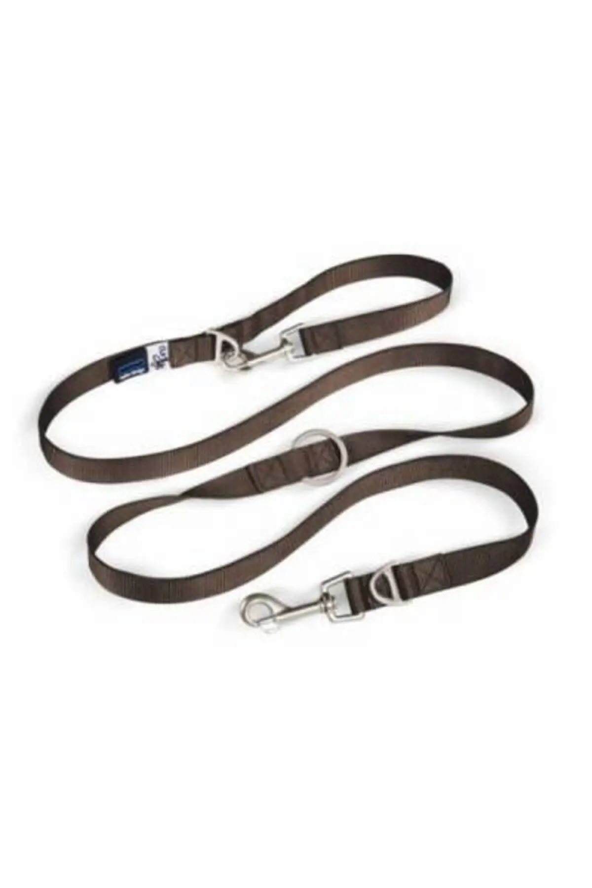 Curli Naylon Ayarlanabilen Köpek Gezdirme Tasması Brown Large