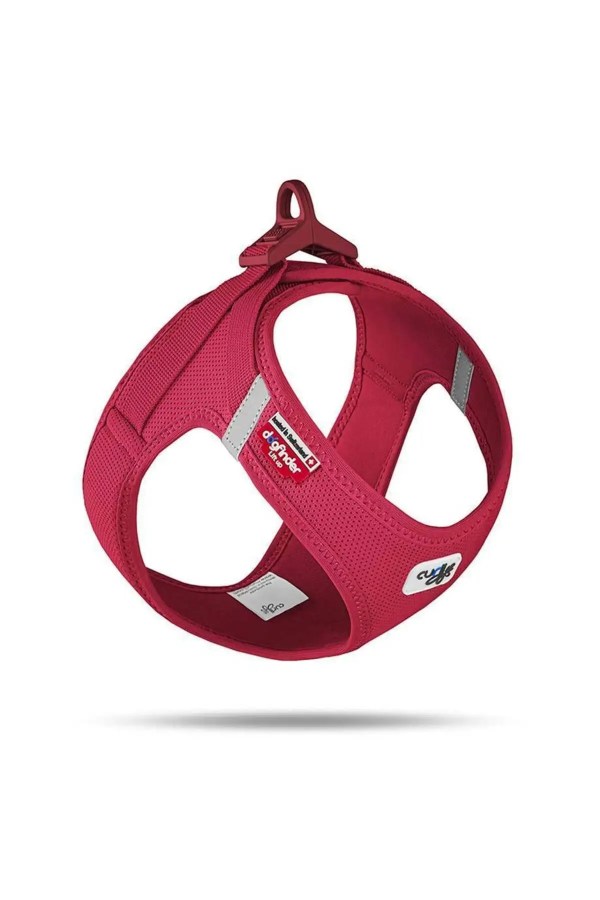 Curli Vest Harness Köpek Göğüs Tasması Kırmızı Small 38,3×43,3 Cm