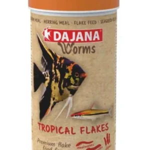 Dajana Worms Tropical Flakes Akvaryum Balık Yemi 100 Ml 18 Gr