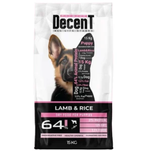 Decent Premium Kuzu Etli Yavru Köpek Maması 15 Kg