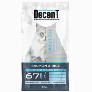 Decent Premium Somonlu Yetişkin Kedi Maması 15 Kg