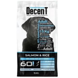 Decent Premium Somonlu Yetişkin Köpek Maması 15 Kg