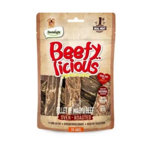 Dentalight Beffy Licious Kurutulmuş Wagyu Sığırlı Fileto Köpek Ödül Maması 70gr