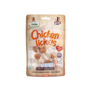 Dentalight Chicken Licious Kurutulmuş Tavuklu Dambıl Köpek Ödül Maması 70gr
