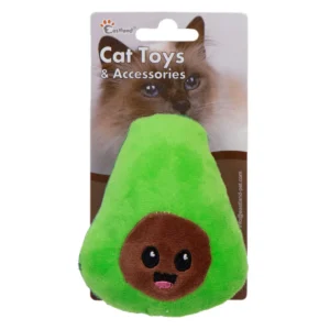 Eastland Catnipli Hışırtılı Peluş Avokado Kedi Oyuncağı 11,5cm