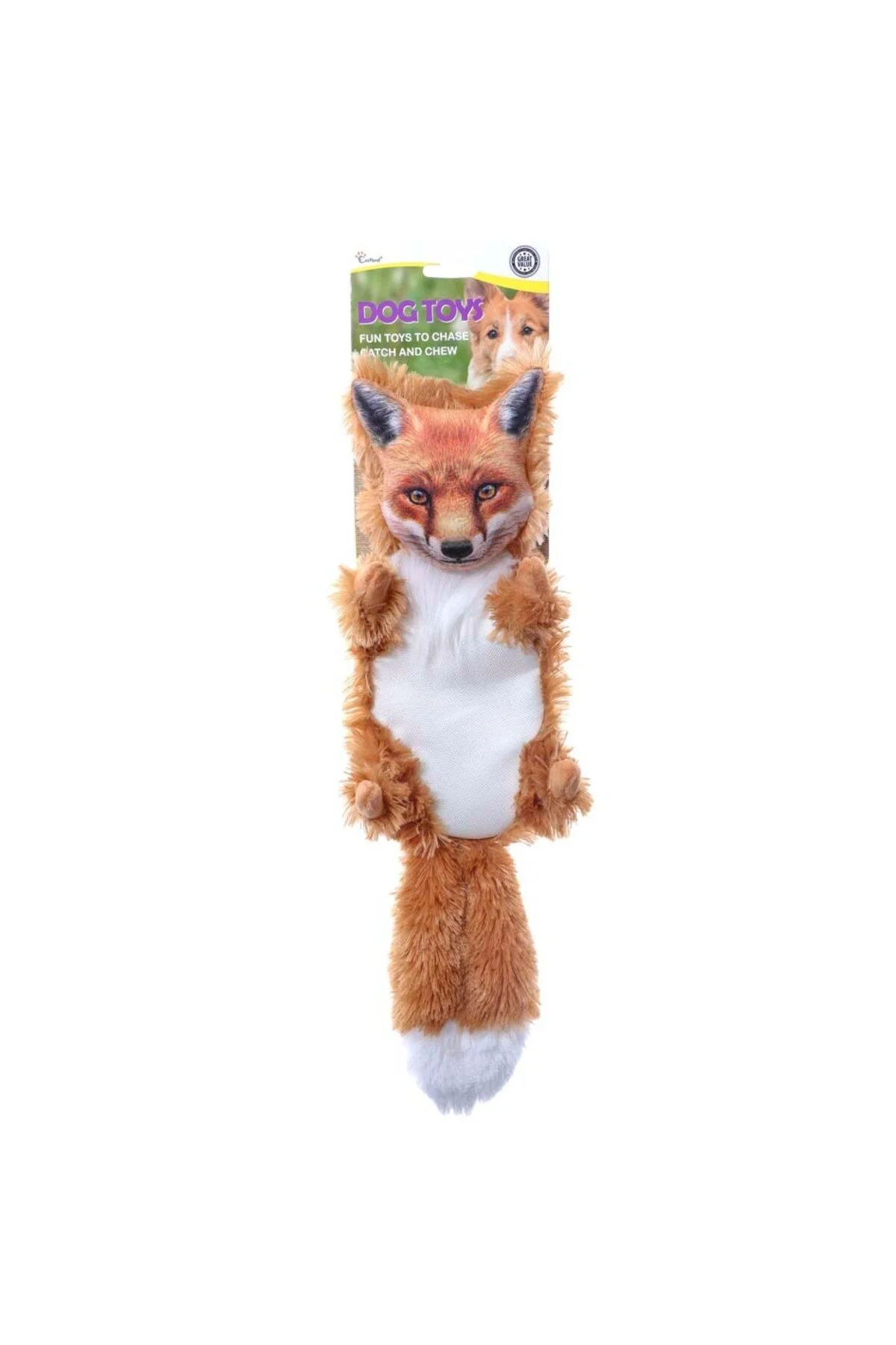 Eastland Sesli Tilki Köpek Oyuncağı 42cm