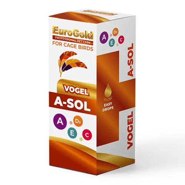 Eurogold Vogel Kuşlar İçin A-Sol Damla 50 Ml