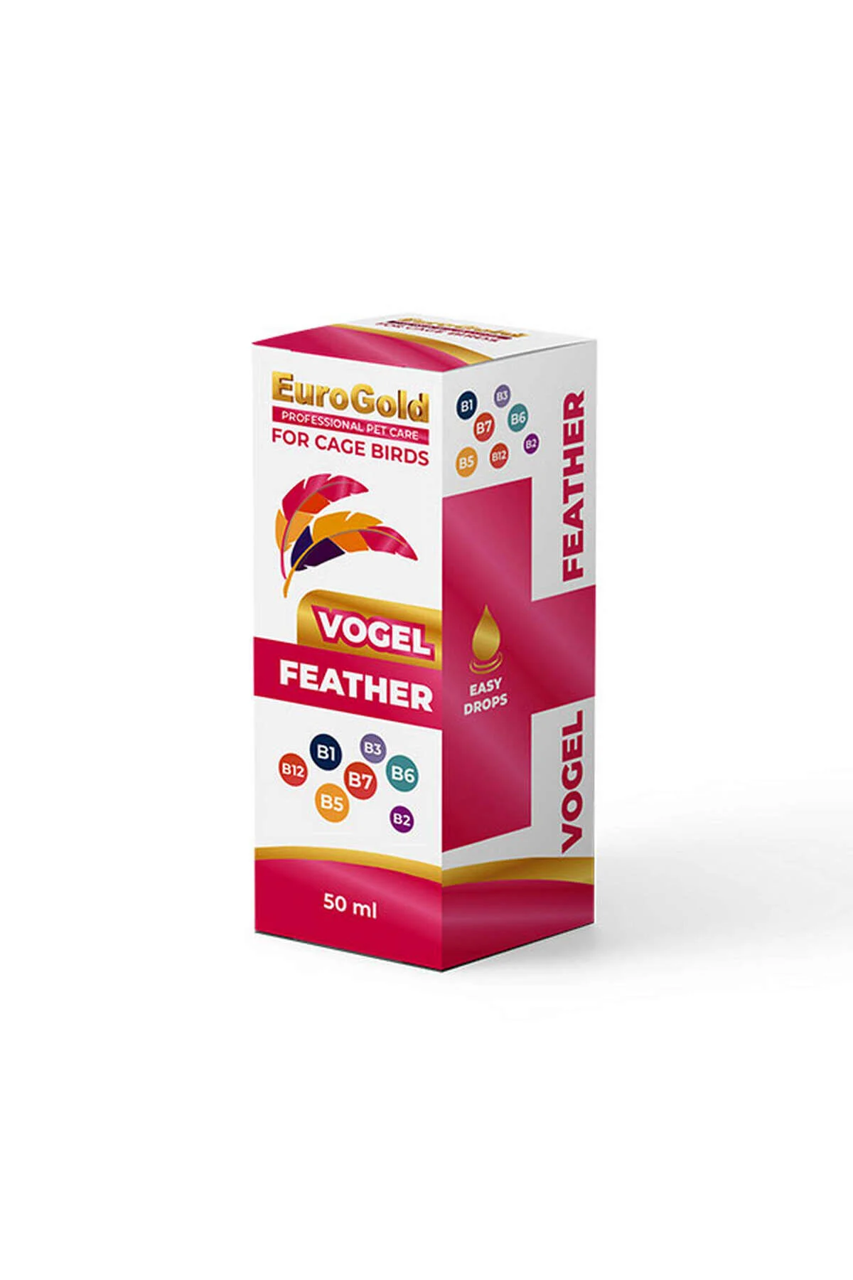 Eurogold Vogel Kuşlar İçin Feather Damla 50 Ml