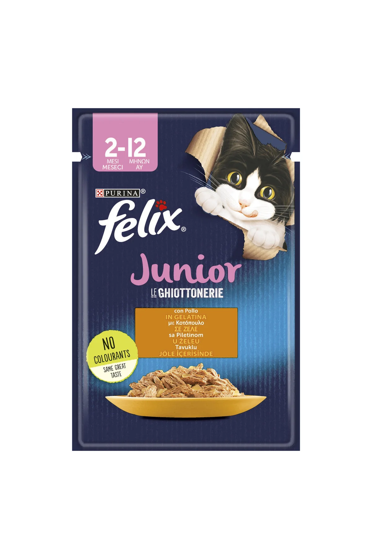 Felix Kitten Tavuklu Yavru Yaş Kedi Maması