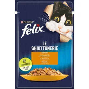 Felix Pouch Tavuklu Yetişkin Kedi Konservesi 85 Gr
