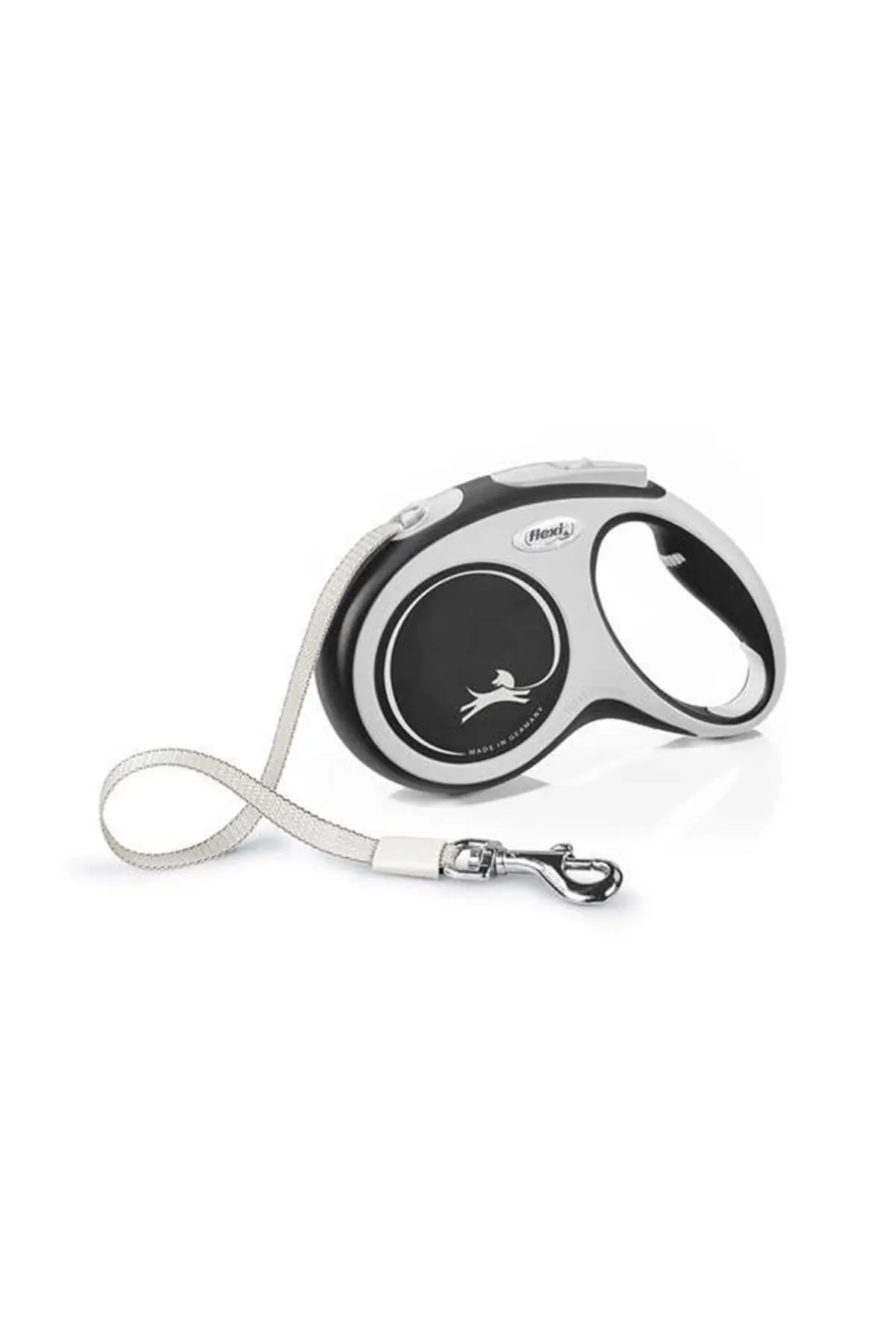 Flexi New Comfort Otomatik Şerit Köpek Gezdirme Tasması Medium 5 Mt Siyah