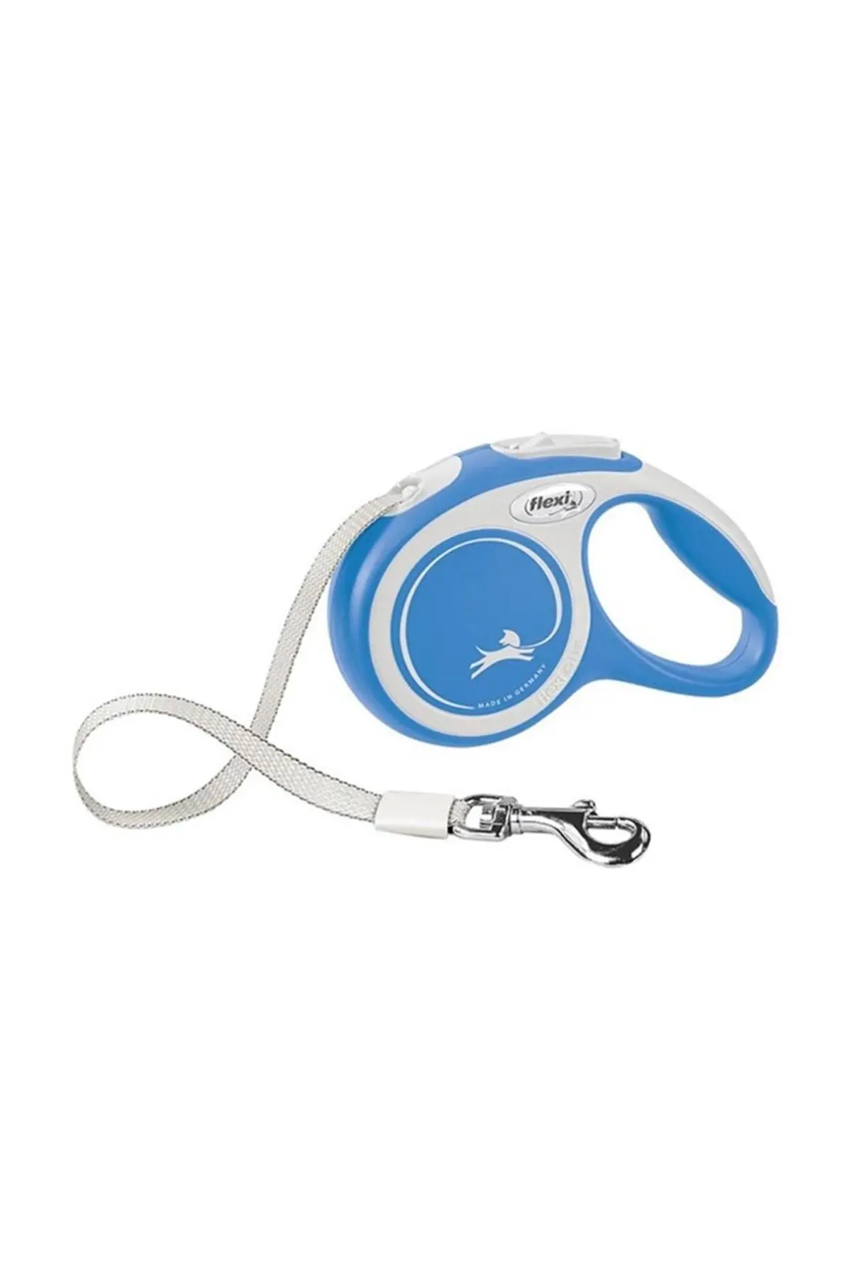 Flexi New Comfort Otomatik Şerit Köpek Gezdirme Tasması Small 5 Mt Mavi